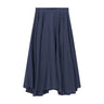 Lardini Midirock aus Leinen Damen