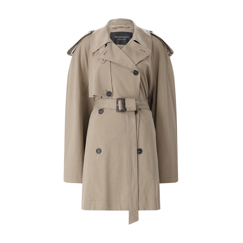 Balenciaga Kurzer Trenchcoat Damen