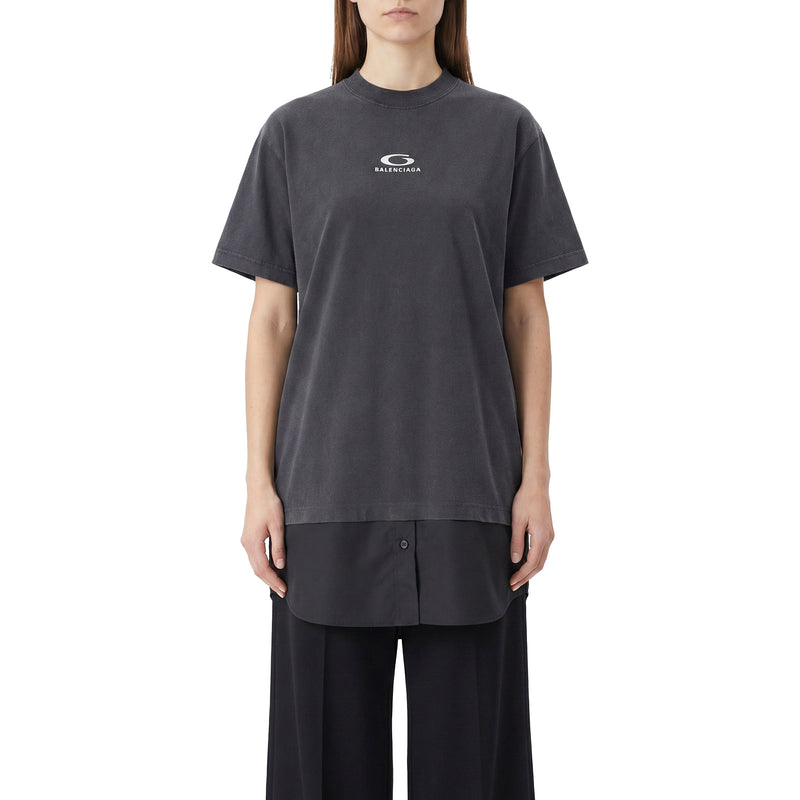 Balenciaga T-Shirt mit Logo Damen
