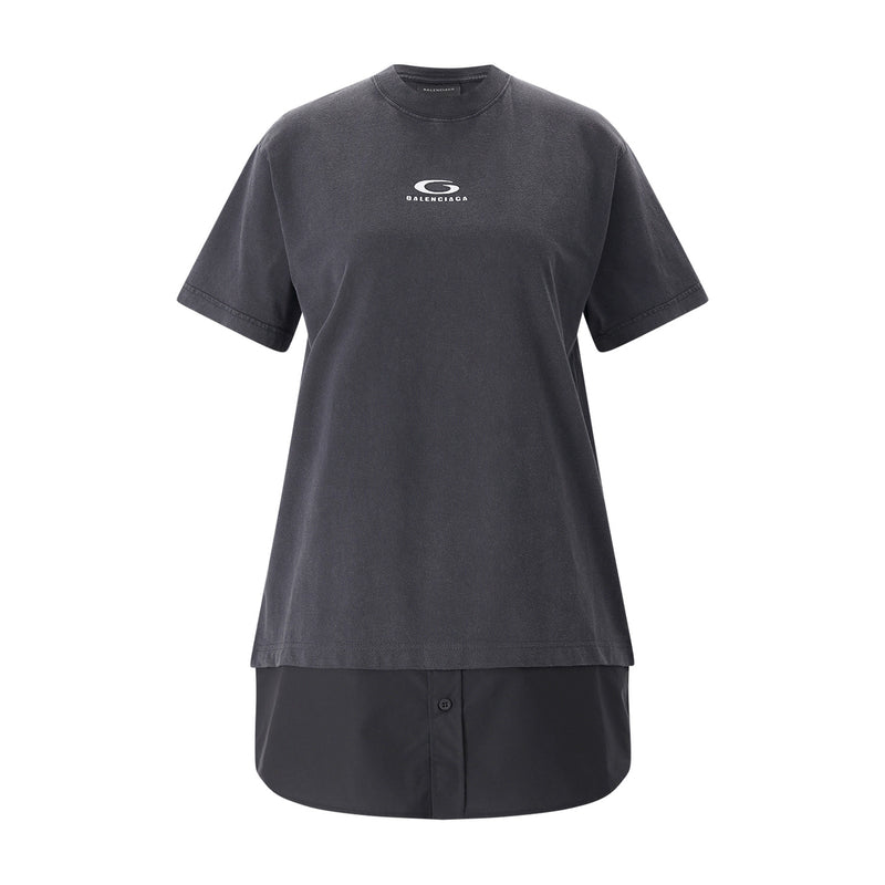 Balenciaga T-Shirt mit Logo Damen