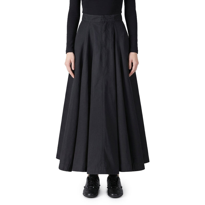 Balenciaga Midirock aus Baumwolle Damen