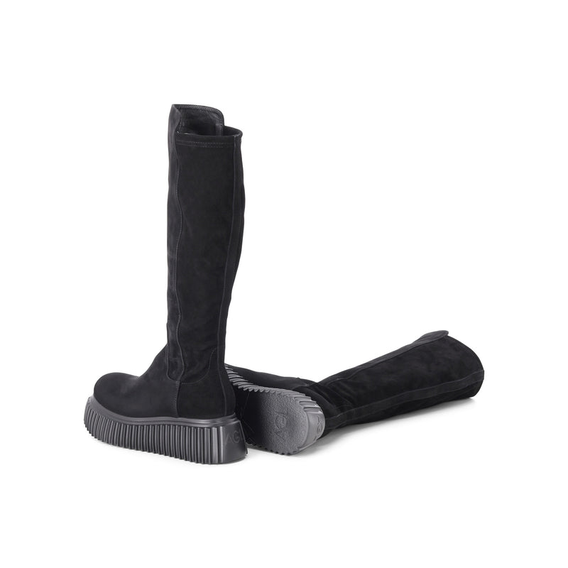 AGL Stiefel Gloria aus Stretch-Veloursleder Damen