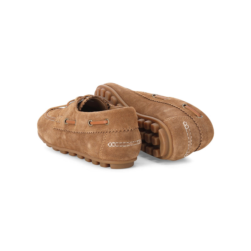 Mokassins aus Veloursleder 42 / Braun