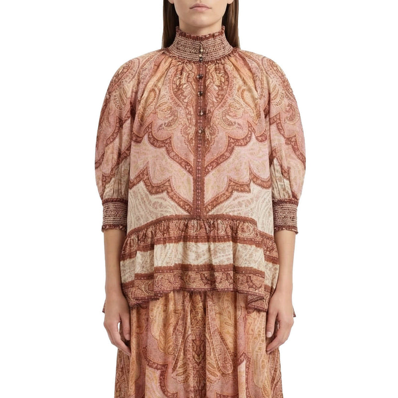 Zimmermann Bluse Wanderlust aus Seide Damen