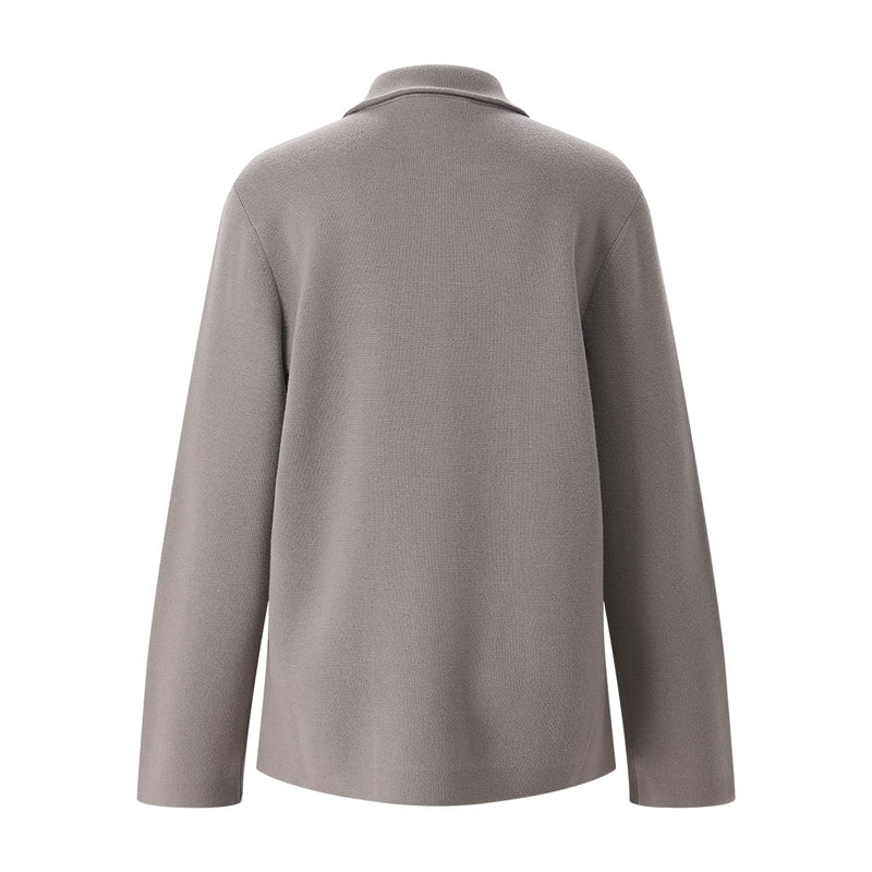 Sminfinity Zweireihige Strickjacke Damen