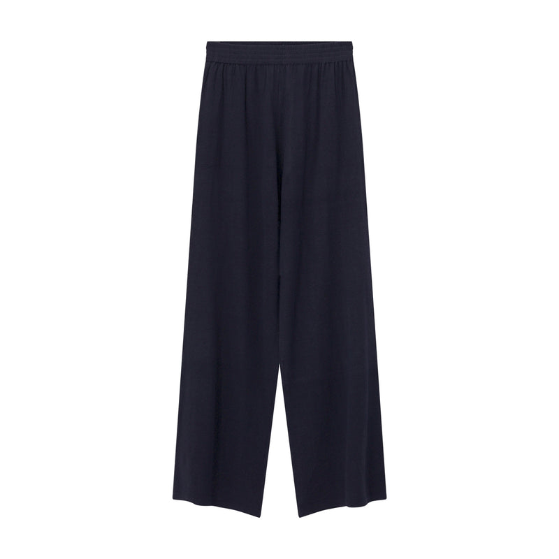 Sminfinity Weite Hose aus Seide & Leinen Damen
