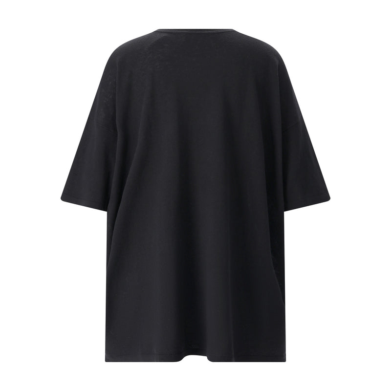 Sminfinity T-Shirt aus Leinenmix Damen