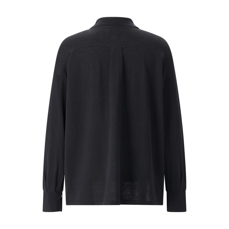 Sminfinity Hemdbluse aus Leinenmix Damen