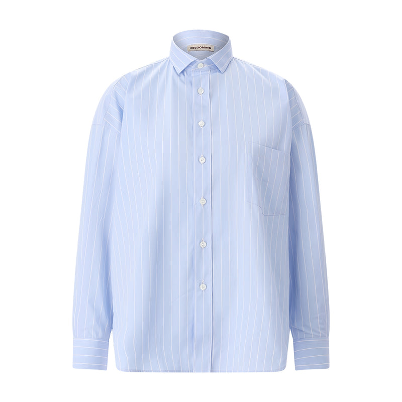 Blooming Gestreifte Hemdbluse Locri Damen