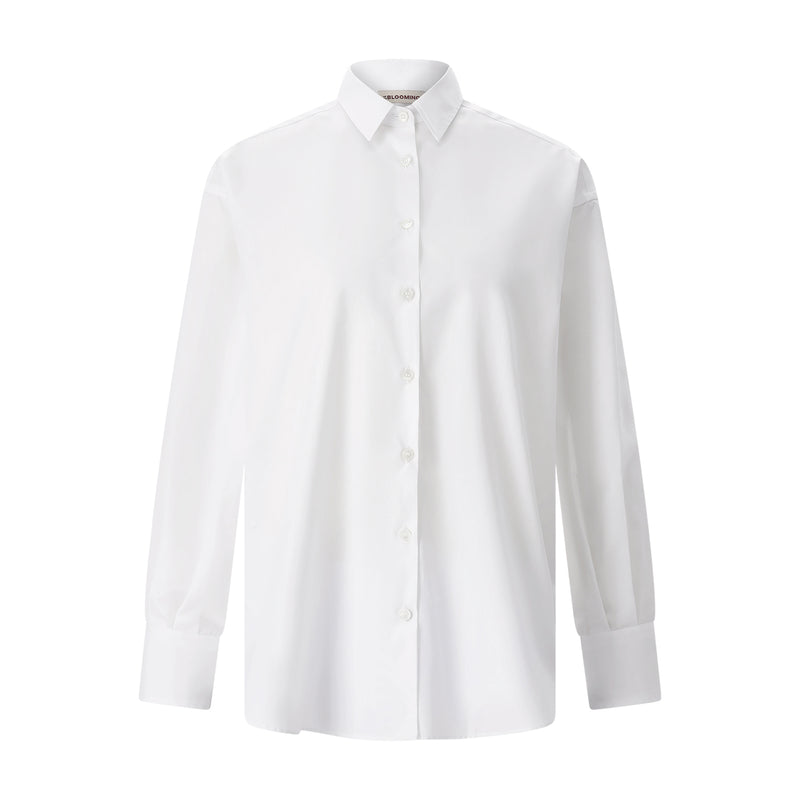 Blooming Hemdbluse Loreto aus Baumwolle Damen