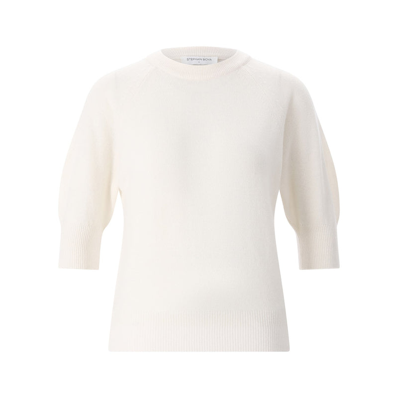 Stephan Boya Kurzarmpullover Tyra aus Kaschmir Damen