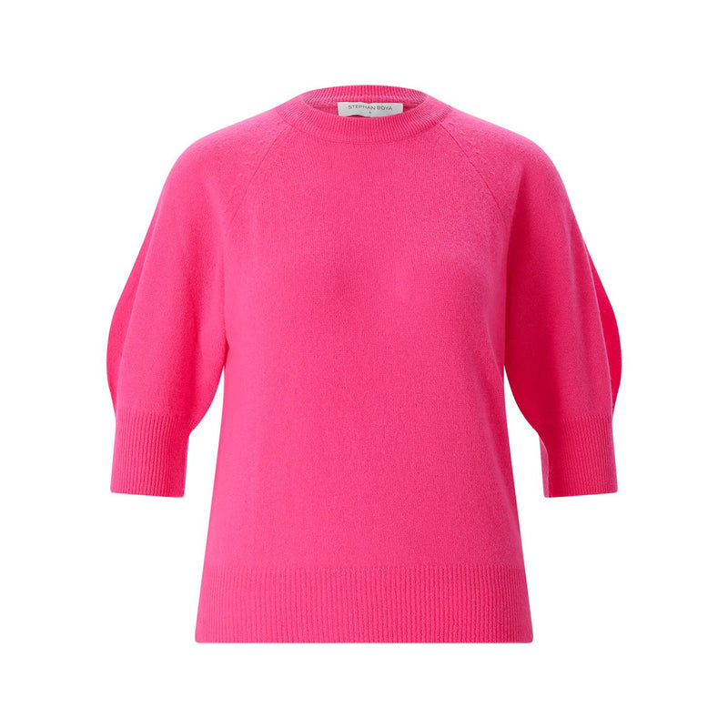 Stephan Boya Kurzarmpullover Tyra aus Kaschmir Damen