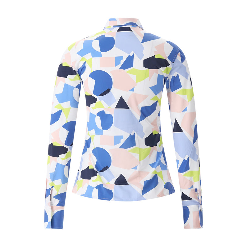 Caliban Hemdbluse mit Muster Damen