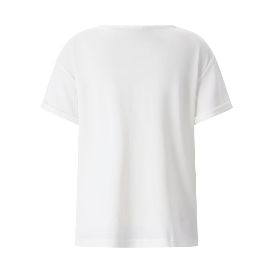 Kimmich Trikot T-Shirt aus Viskos-Crêpe Damen