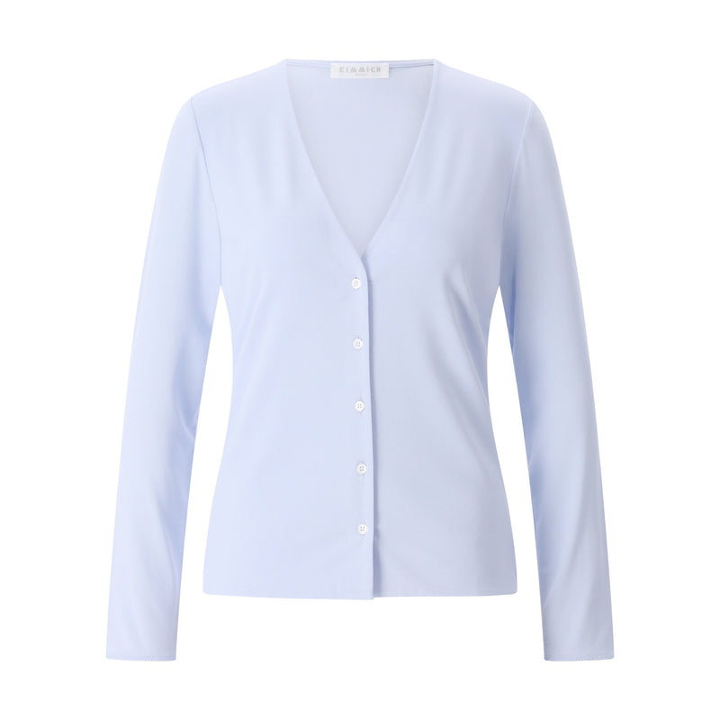 Kimmich Trikot Leichte Jacke aus Viskose-Crêpe Damen