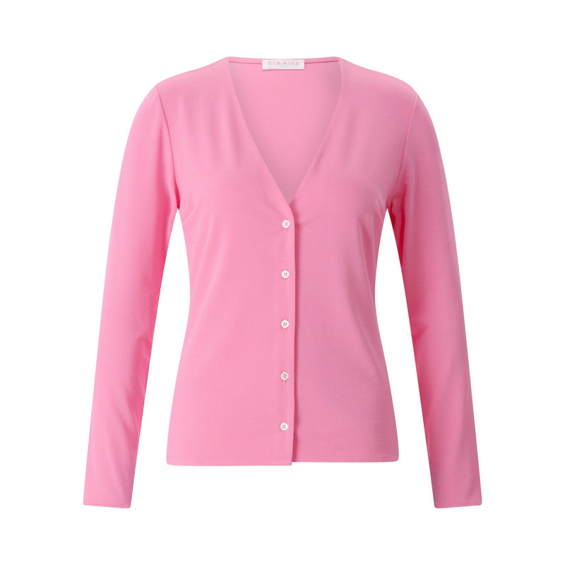 Kimmich Trikot Leichte Jacke aus Viskose-Crêpe Damen