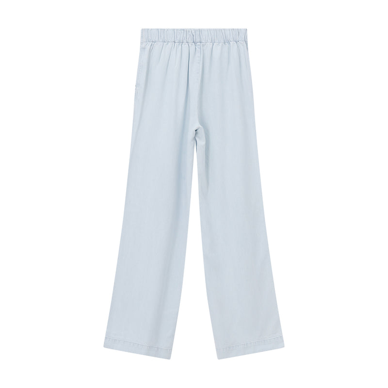 Wide-Leg Jeans L / Hellblau