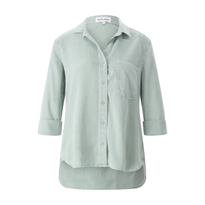 Bella Dahl Hemdbluse mit 3/4-Ärmeln Damen