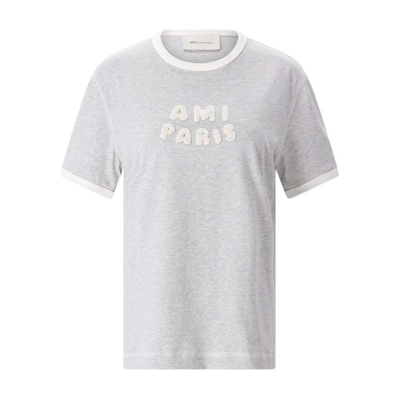 T-Shirt mit Logo L / Grau