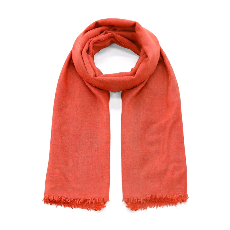 Tuch Giuliana aus Kaschmir One Size / Rot