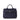 Laptop-Tasche aus Veloursleder One Size / Navy