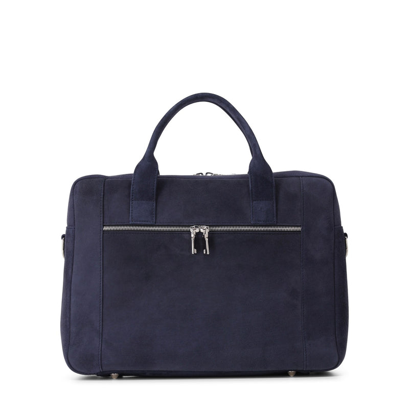 TR Handschuhe Laptop-Tasche aus Veloursleder Herren