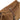Schultertasche Pony aus Veloursleder One Size / Braun