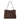 Shopper Libra aus Veloursleder One Size / Dunkelbraun