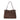 Shopper Libra aus Veloursleder One Size / Dunkelbraun