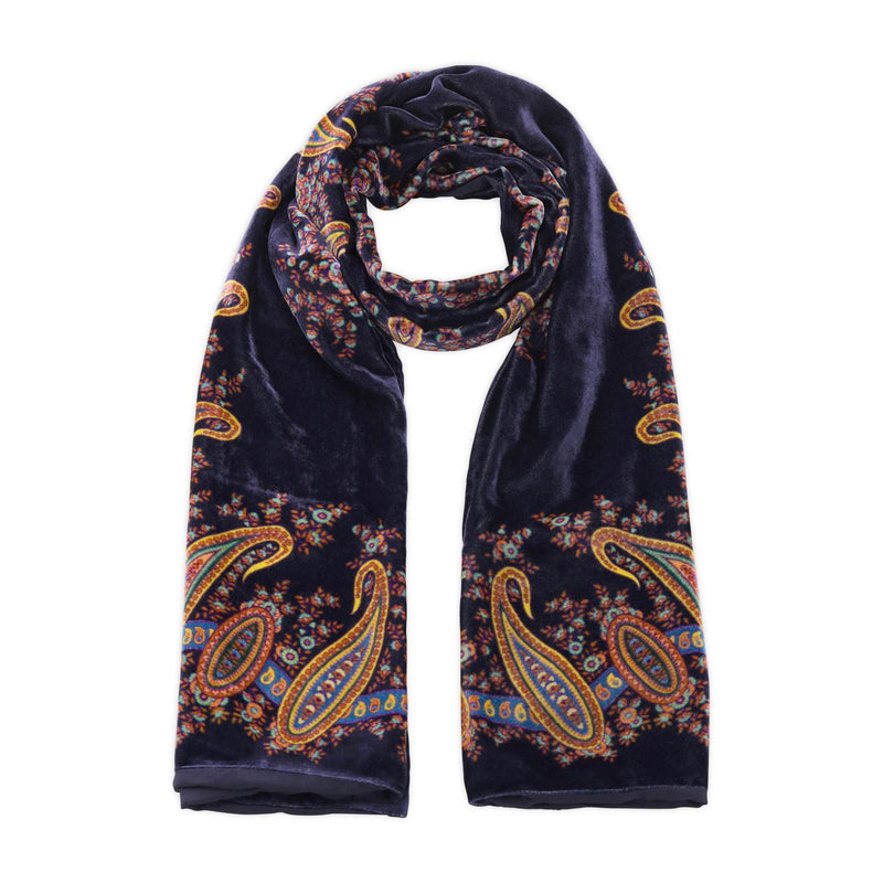 Etro Schal aus Samt mit Paisley-Muster Damen