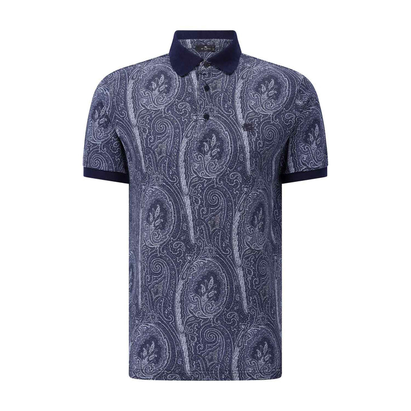 Etro Poloshirt mit Paisley-Muster Herren