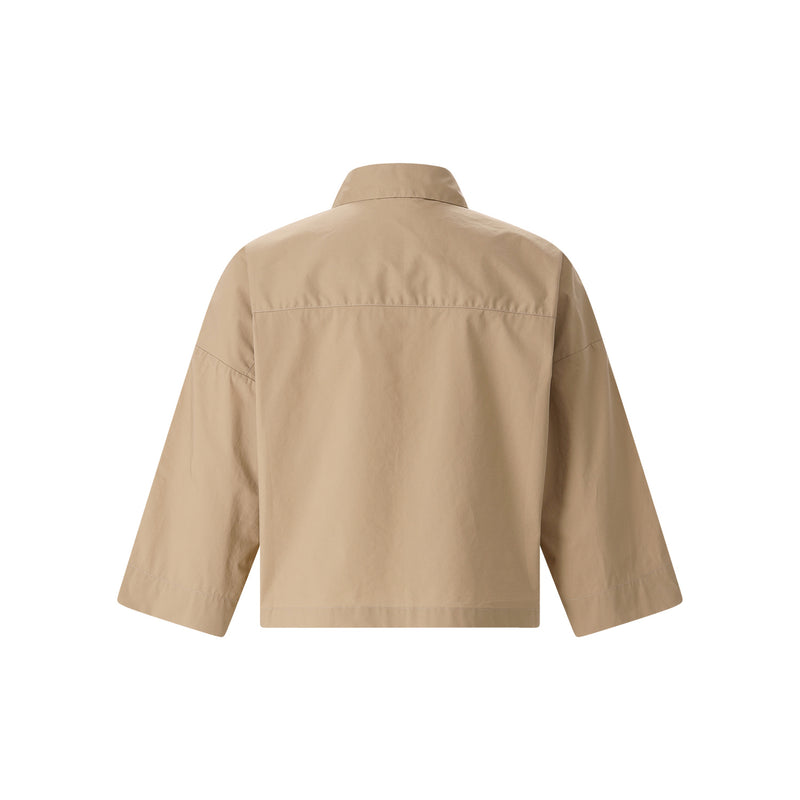 Roberto Collina Kurzarmbluse mit 3/4 Ärmel Damen