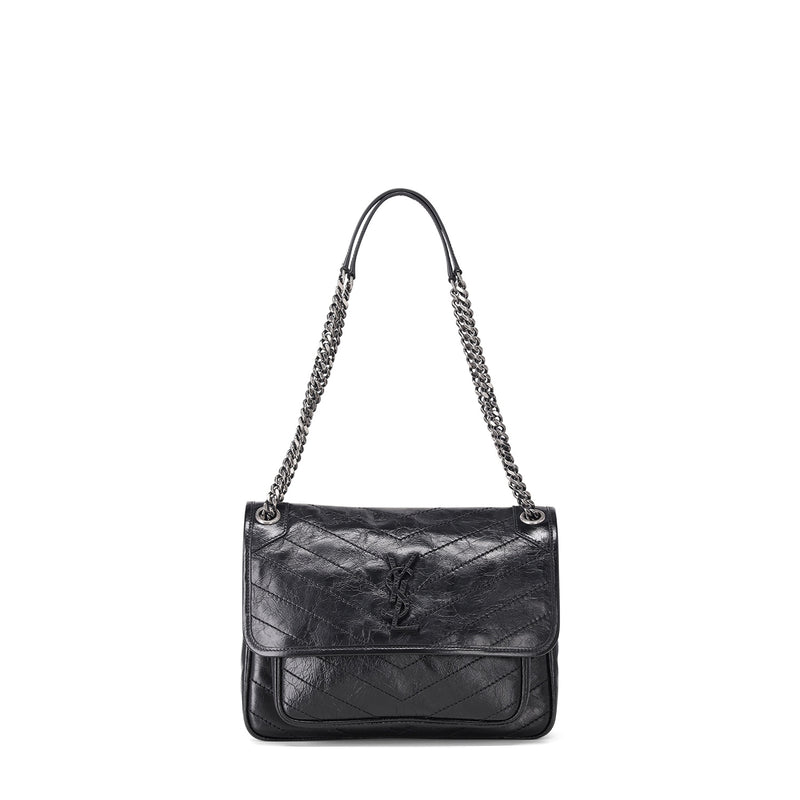 Saint Laurent Schultertasche aus Leder Damen