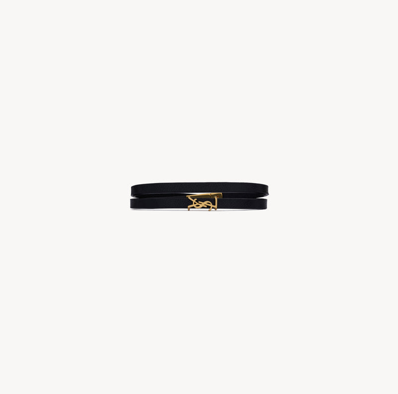 Saint Laurent Armband aus Leder Damen
