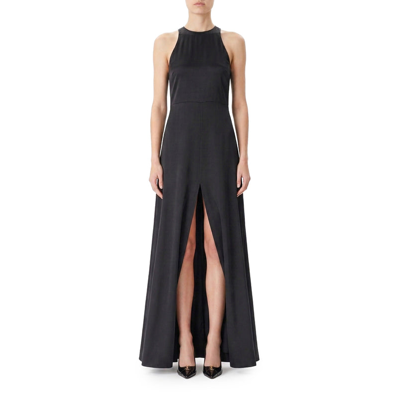 Saint Laurent Maxikleid aus Seide Damen