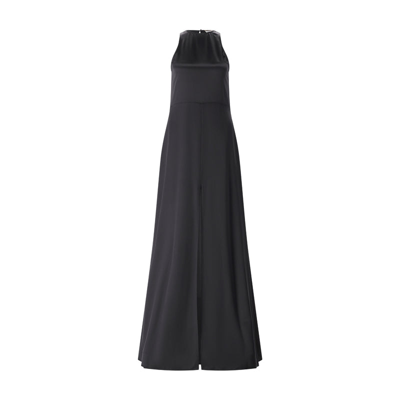 Saint Laurent Maxikleid aus Seide Damen