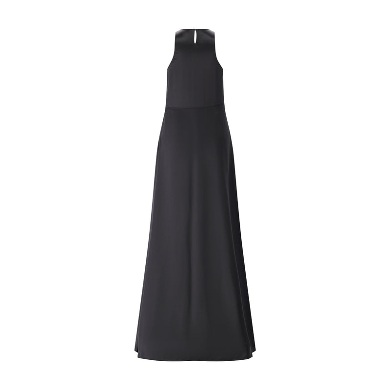 Saint Laurent Maxikleid aus Seide Damen