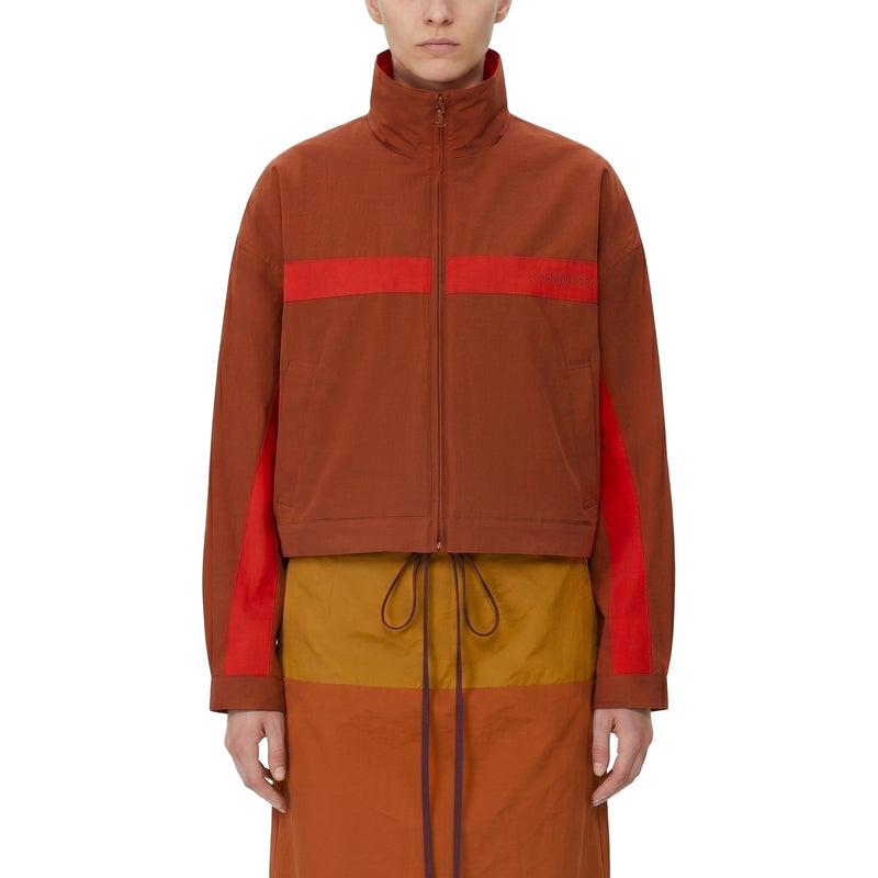 Leichte Jacke mit Stehkragen