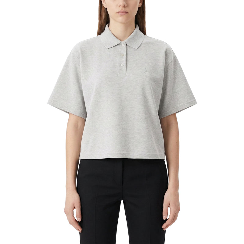Saint Laurent Poloshirt mit Logo Damen