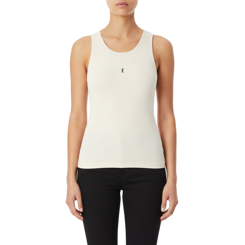 Saint Laurent Top mit Logo Damen
