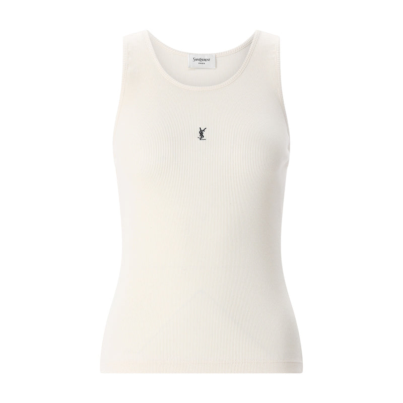Saint Laurent Top mit Logo Damen