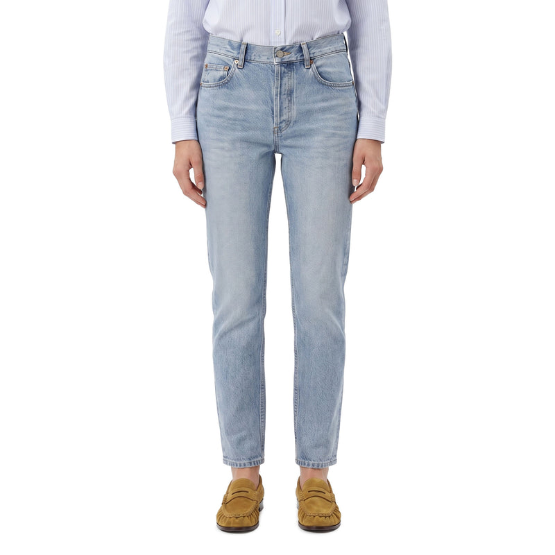 Saint Laurent Cropped Slim-Fit Jeans Damen
