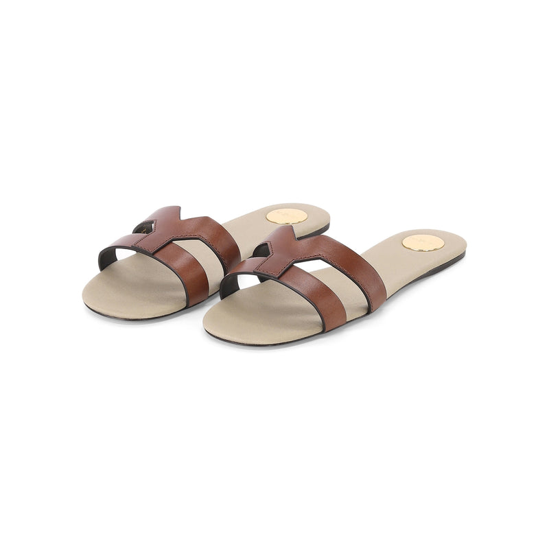 Saint Laurent Sandalen aus Leder Damen