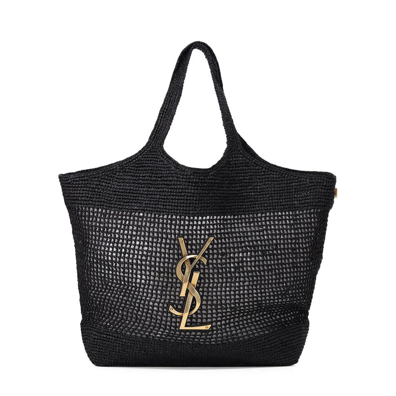 Saint Laurent Shopper Icare aus Raffia Damen
