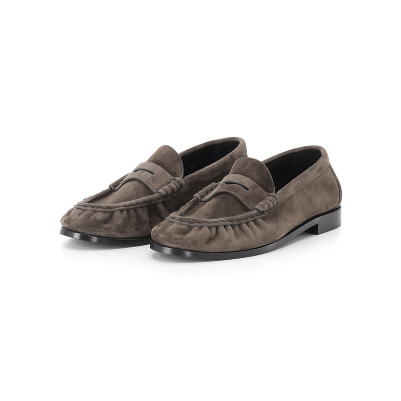 Saint Laurent Loafers aus Veloursleder Herren