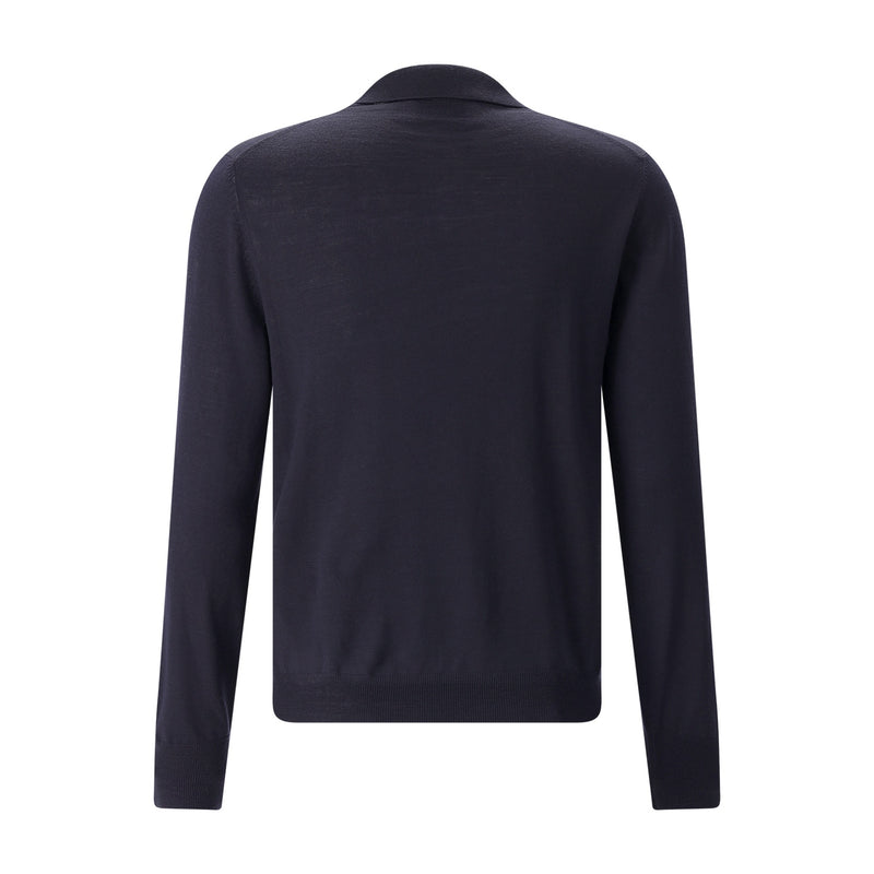 Gran Sasso Longsleeve aus Wolle Herren