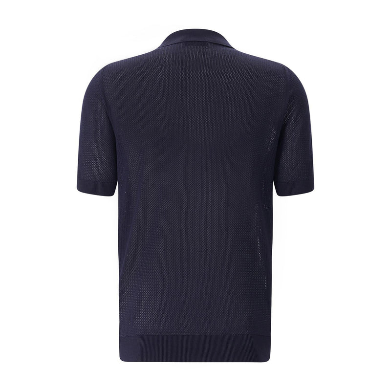 Gran Sasso Kurzarm-Hemd aus Baumwolle Herren