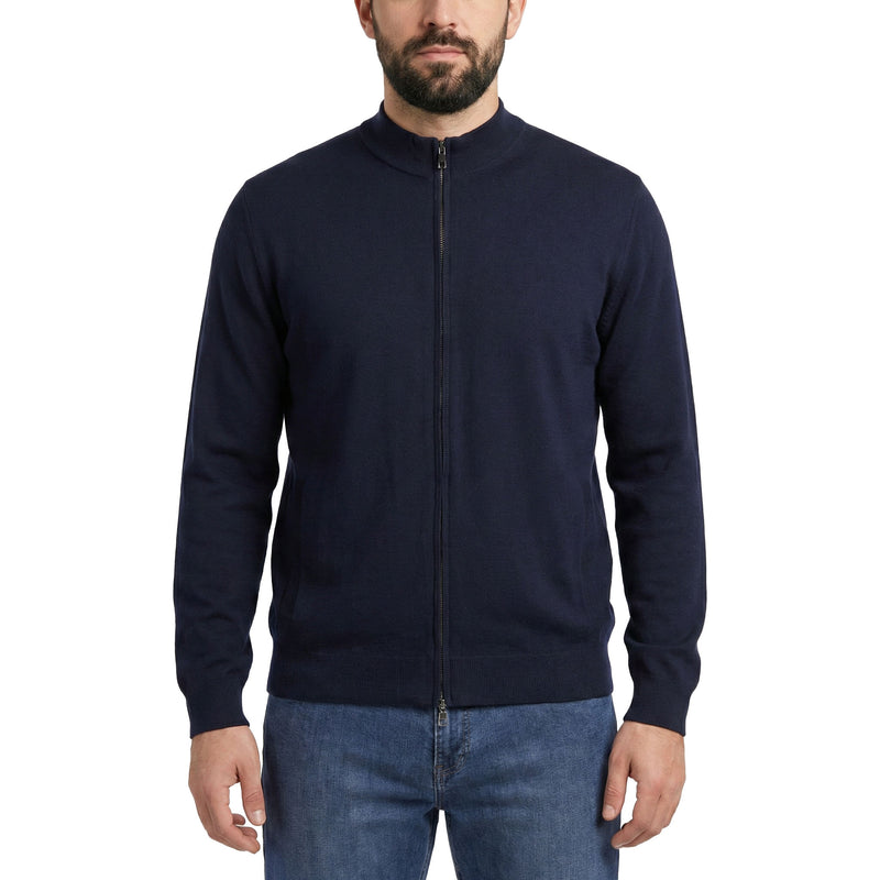 Brett Johnson Strickjacke mit Seide Herren