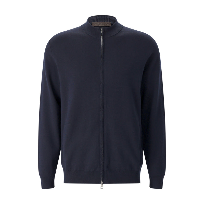 Brett Johnson Strickjacke mit Seide Herren