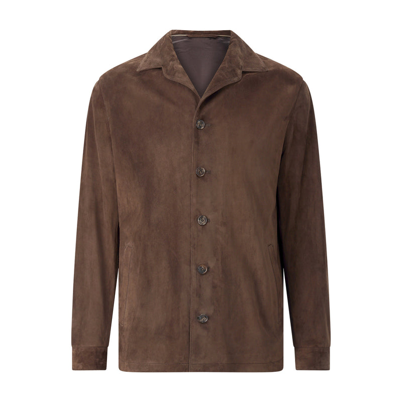Brett Johnson Jacke aus Veloursleder Herren